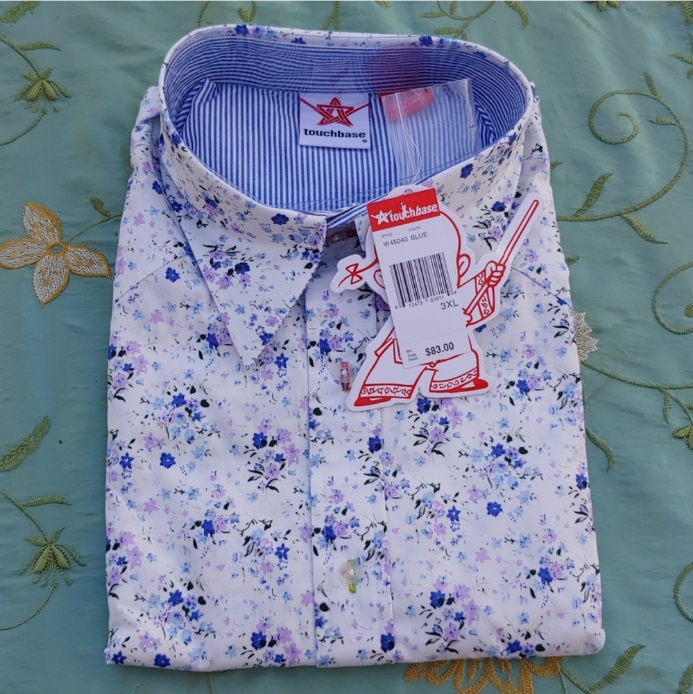 Touchbase Floral Dress Shirt